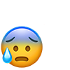 Sweaty emoji